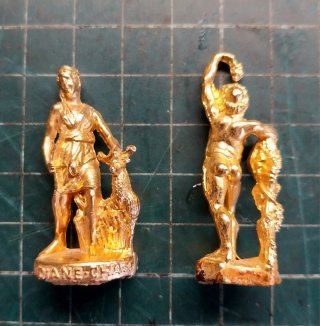 Colección Figuras Metal Vintage Mitología Clásica
