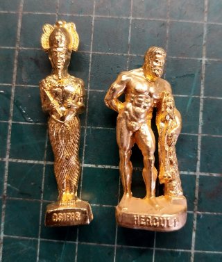Colección Figuras Metal Vintage Mitología Clásica