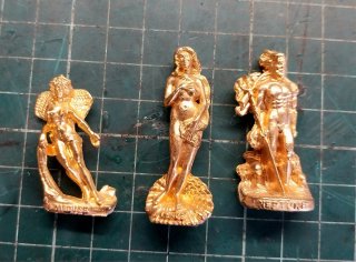 Colección Figuras Metal Vintage Mitología Clásica
