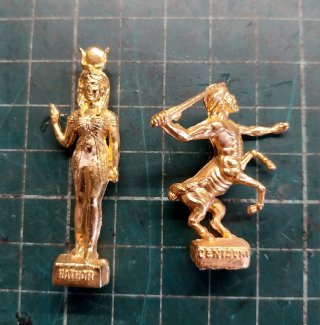 Colección Figuras Metal Vintage Mitología Clásica