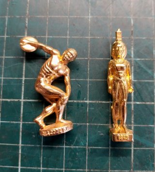 Colección Figuras Metal Vintage Mitología Clásica