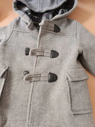 Trenca unisex gris