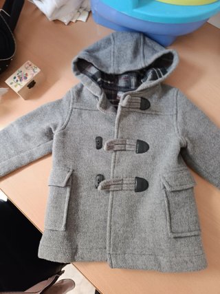 Trenca unisex gris