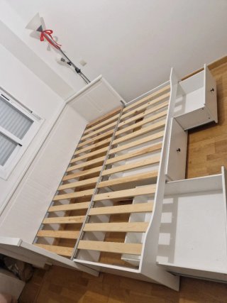 Diván HEMNES 80x200 con 3 cajones