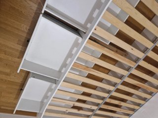 Diván HEMNES 80x200 con 3 cajones