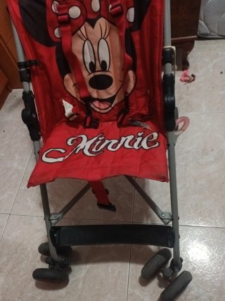 Sillita de paseo plegable roja