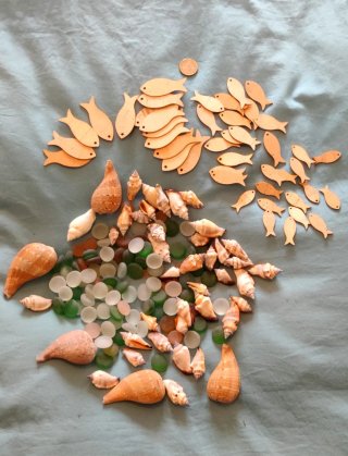 Kit Decorazione Marina per Vetrine