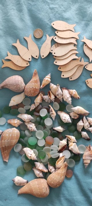 Kit Decorazione Marina per Vetrine
