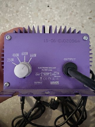 Balastro Lumatek LK6240 600W M.H/H.P.S