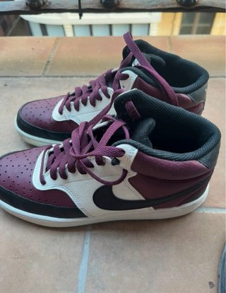 Zapatillas Nike Talla 40 Morado/Blanco