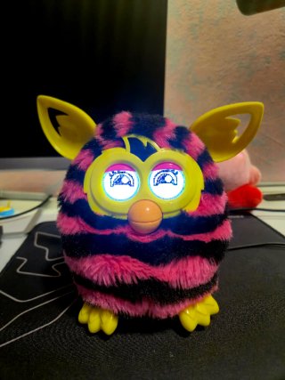 Furby Boom Punky Pink Hasbro 2012