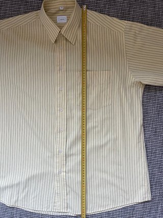 Camisa cuadros beige/marrón Talla L