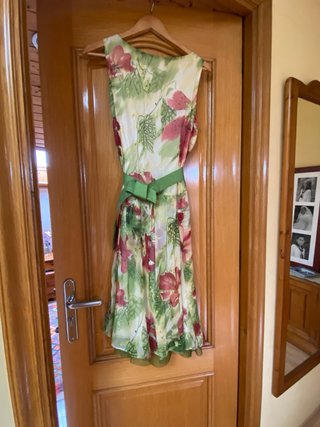Vestido estampado Roberto Verino T42