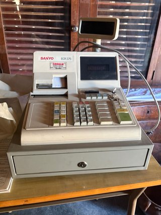 Caja Registradora Sanyo ECR 375