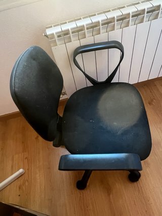 Silla de escritorio negra
