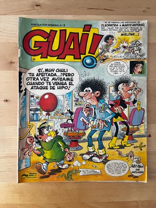 Revista  Guai! no 8 . Vázquez