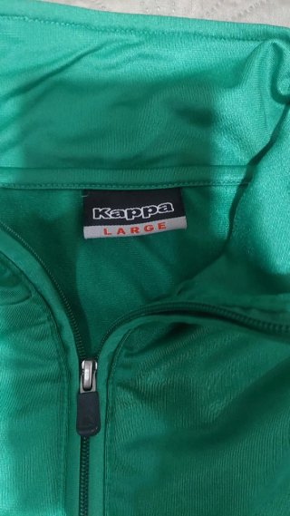Felpa Kappa Verde TG L