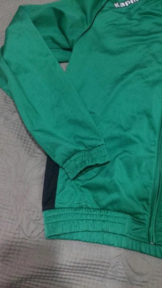 Felpa Kappa Verde TG L