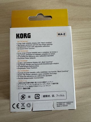 Metrónomo Korg MA-2