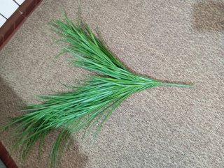 12 Ramas verdes artificiales PREMIUM 70 cm