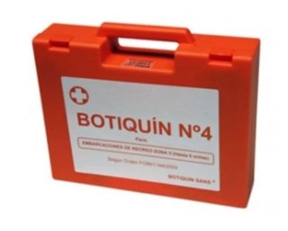 Botiquín N°4 Embarcaciones Recreo