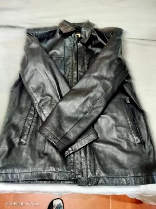 Lote Chaquetas Piel Marrón y Verde