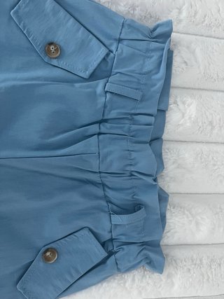 Pantalón cargo azul italiano