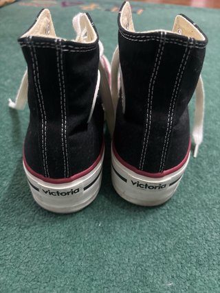Zapatillas Victoria Botín doble de lona