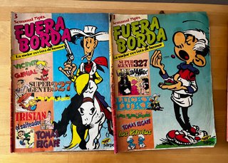 Comic infantil  Fuera Borda. Editorial Sarpe