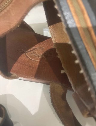 Sandali Levi's in pelle marroni