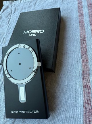 Portafoglio Moero nero nuovo