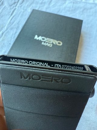 Portafoglio Moero nero nuovo