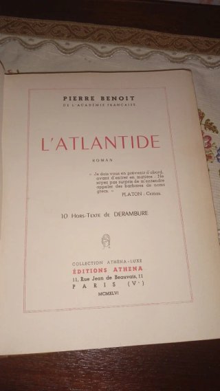 L'Atlantide (Pierre Benoit) Edizione Deluxe ATHÉNA