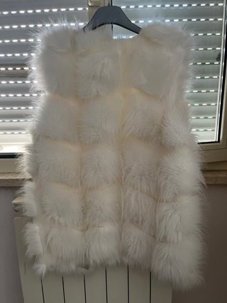 Gilet in pelliccia Ailha bianco taglia unica