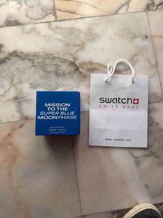 Omega x Swatch MoonSwatch Super Blue