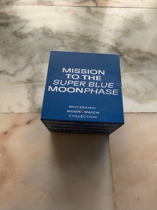 Omega x Swatch MoonSwatch Super Blue