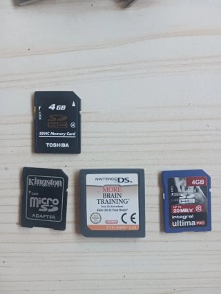 Tarjetas SDHC y Adaptador Micro SD
