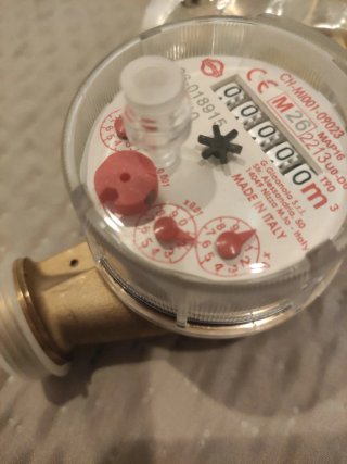 Contatore idrico T90 a impulsi con accessori