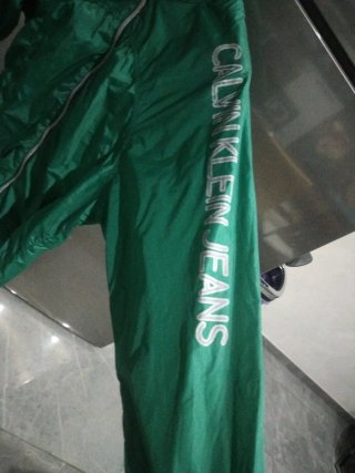 Giubbino K-Way Calvin Klein Verde XL