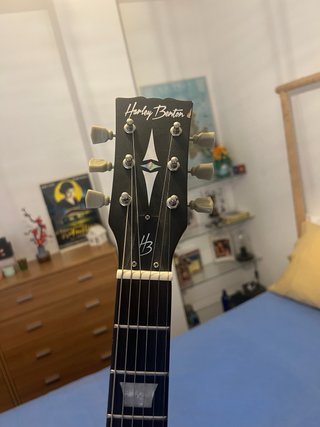Guitarra Eléctrica Harley Benton SC-400 Negra
