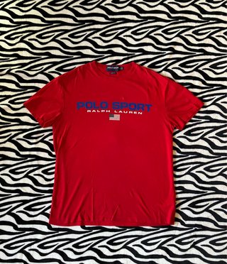 Camiseta Polo Sport Ralph Lauren Roja Talla S