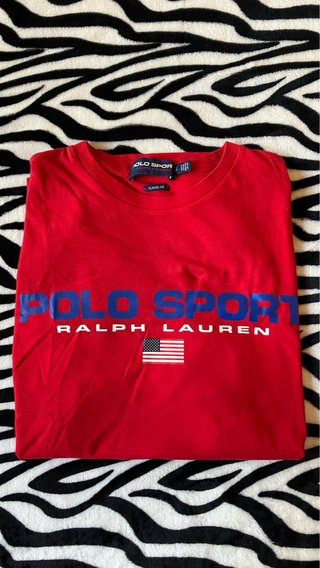 Camiseta Polo Sport Ralph Lauren Roja Talla S