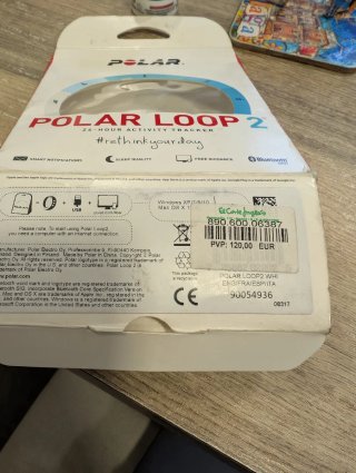 Pulsera Polar Loop 2 Blanca