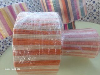 Lámparas de rafia artesanales