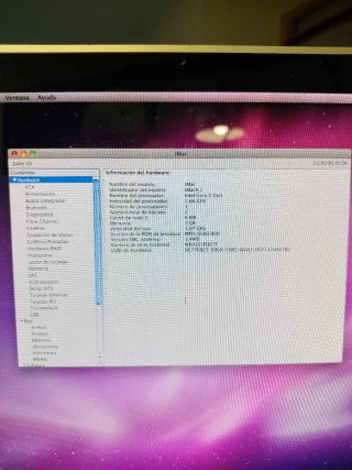 iMac Intel Core 2 Duo Blanco