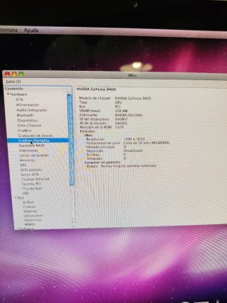 iMac Intel Core 2 Duo Blanco