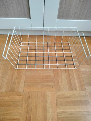 Cesta organizadora para balda de armario