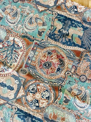Alfombra Vintage Tapiz Efecto Desgastado