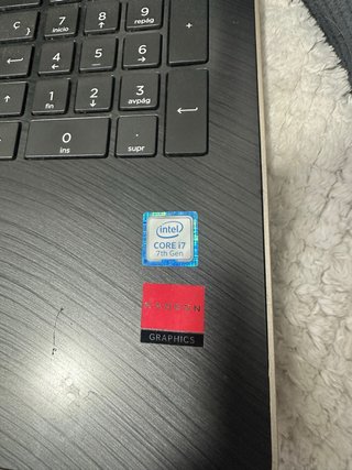 Portátil HP 15-bs0xx Dorado Core i7