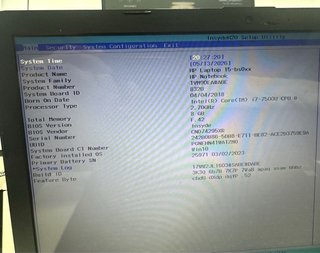 Portátil HP 15-bs0xx Dorado Core i7
